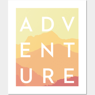 ADVENTURE - Sunset / Sunrise Posters and Art